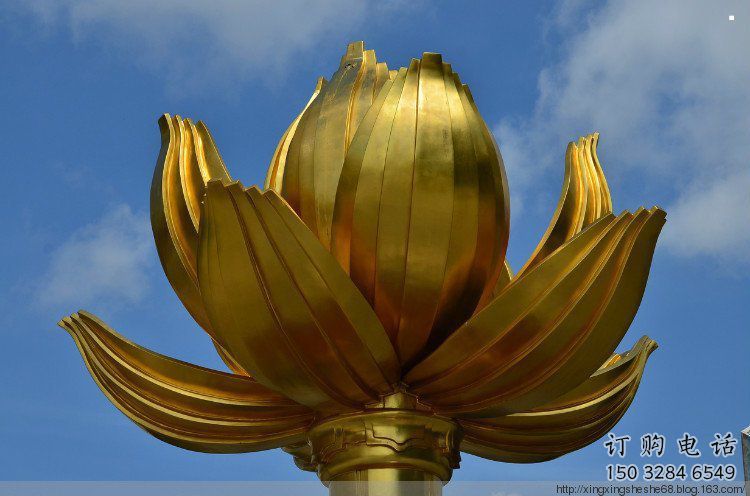 蓮花雕塑指用，多彩藝術(shù)，銅蓮花雕塑制造廠家