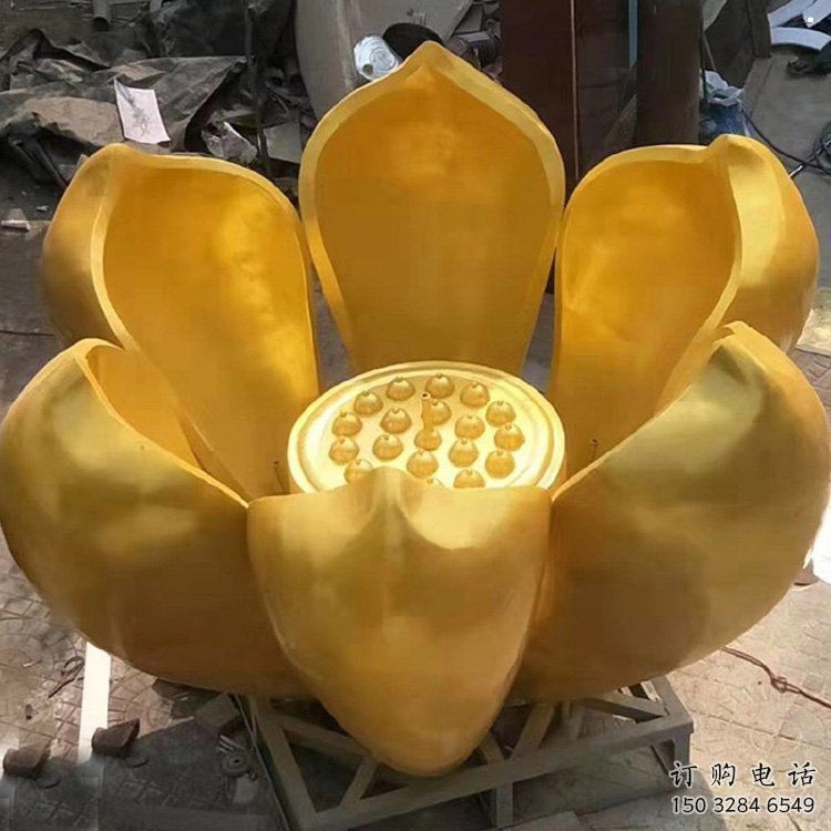 蓮花雕塑預定，美陳雕塑，景觀銅蓮花雕塑選用