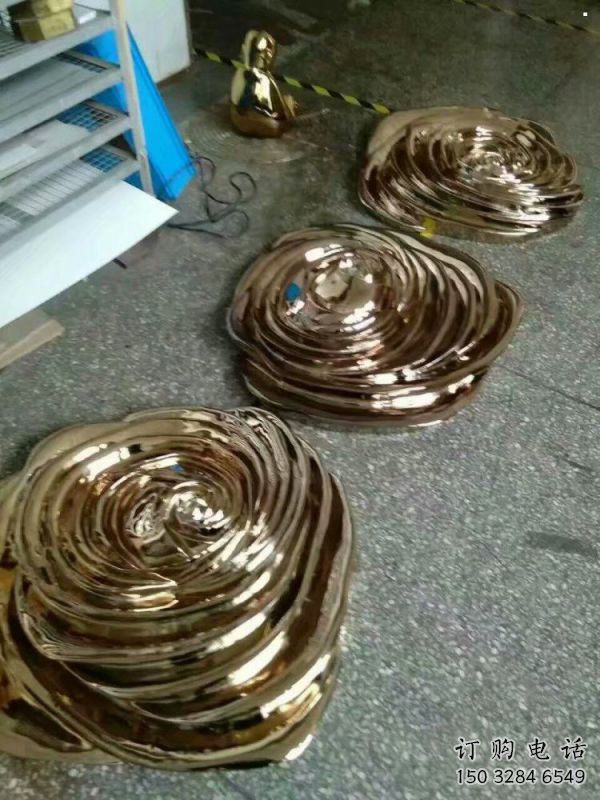 玫瑰花雕塑服務(wù)商，金屬構(gòu)件，金屬電鍍玫瑰花雕塑定價(jià)