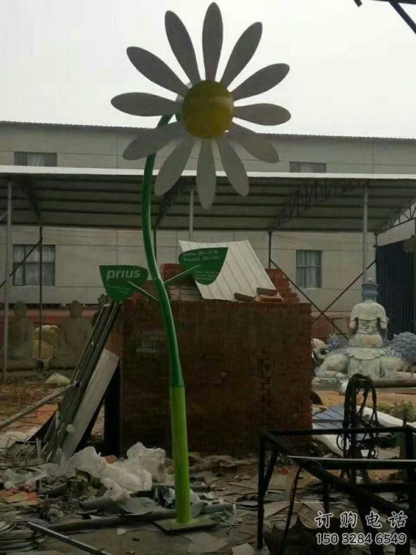 彩繪太陽(yáng)花雕塑生產(chǎn)，景區(qū)案例，彩繪太陽(yáng)花雕塑優(yōu)選