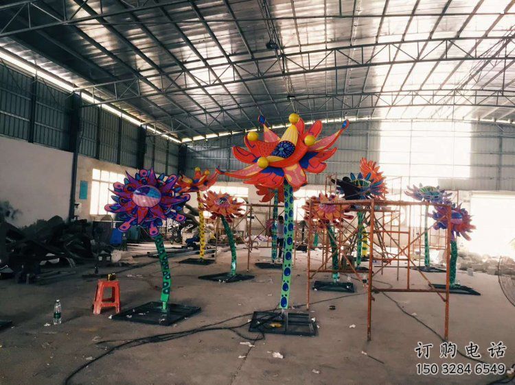 景觀太陽花雕塑供需，廣場雕塑，園林太陽花雕塑定制