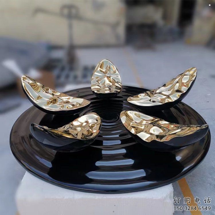 花瓣雕塑制作廠家，城市雕塑，不銹鋼花瓣雕塑生產(chǎn)