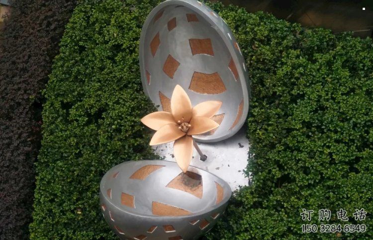 創(chuàng)意花朵雕塑
