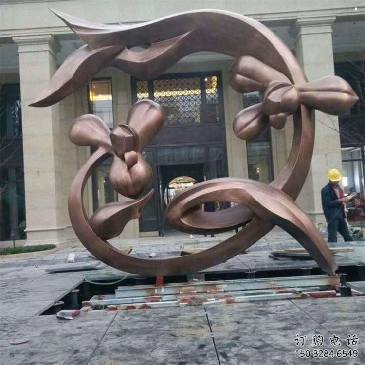 花朵雕塑精選，公園小品，郁金香花朵雕塑廠家精品