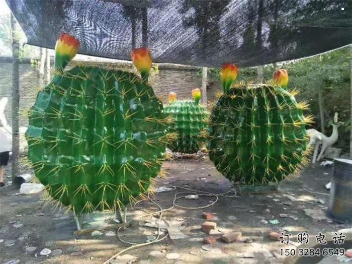 幾何仙人球雕塑 幾何仙人球雕塑