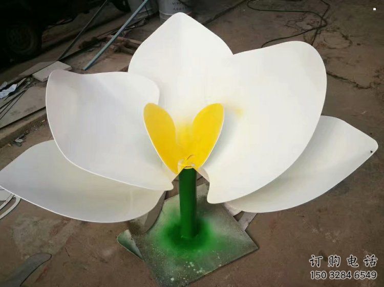 鍛造蘭花雕塑 鍛造蘭花雕塑