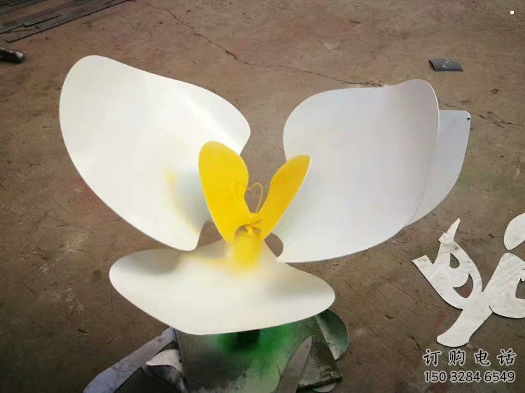 仿真蘭花雕塑 仿真蘭花雕塑