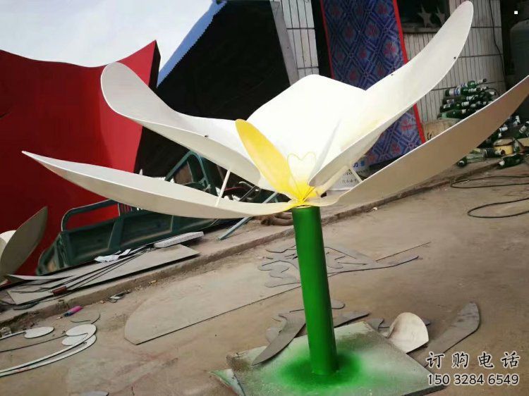 拉絲蘭花雕塑 拉絲蘭花雕塑