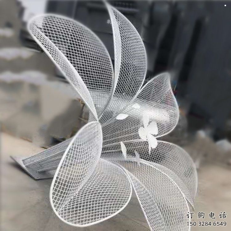 鏤空蘭花雕塑 鏤空蘭花雕塑