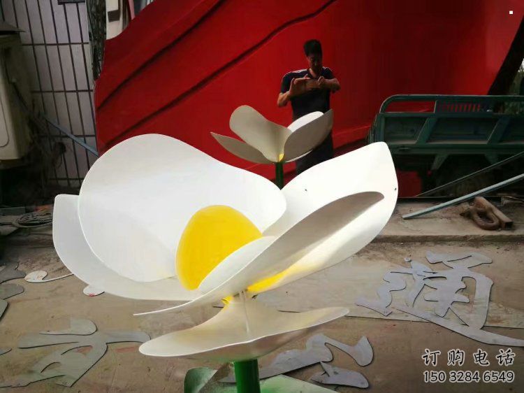 美陳蘭花雕塑 美陳蘭花雕塑