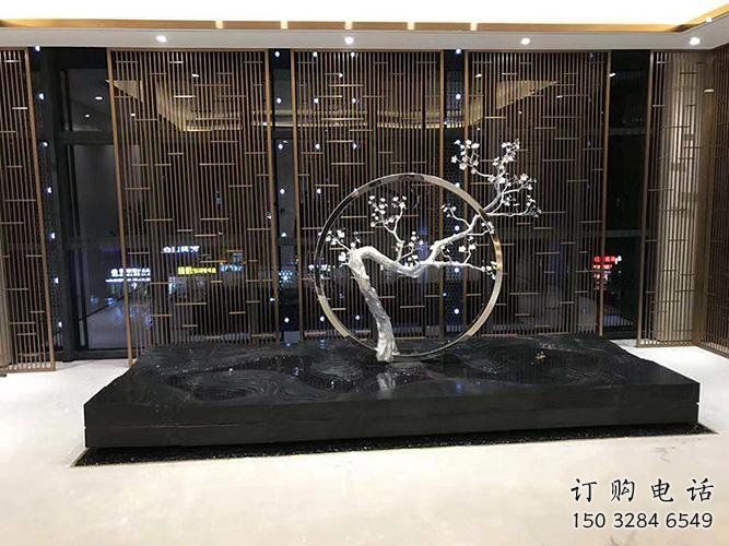園林梅花雕塑預定，城區(qū)小品，民俗梅花雕塑制造商