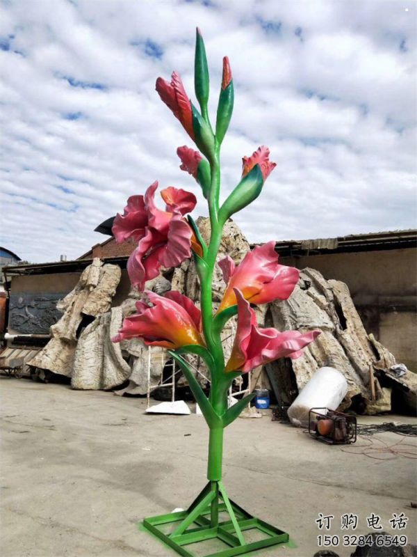 木棉花雕塑供需，標(biāo)識(shí)雕塑，仿真木棉花雕塑制造商