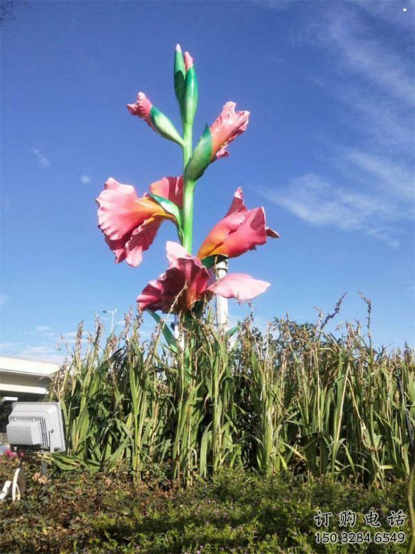 木棉花雕塑提供，美陳雕塑，木棉花雕塑制作承接