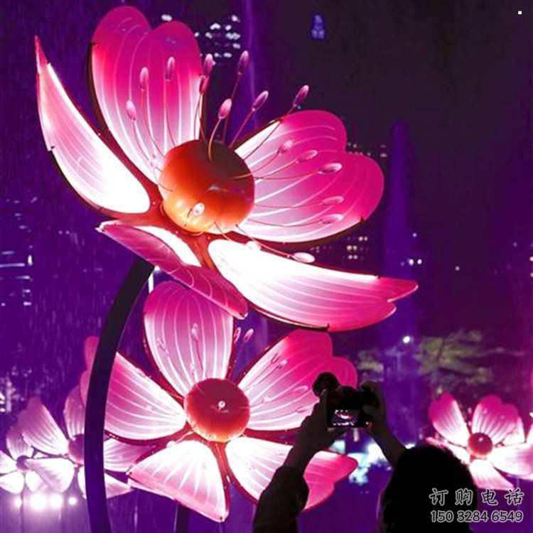 桃花雕塑供求，景區(qū)案例，仿真桃花雕塑廠家