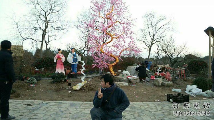 櫻花雕塑精選，戶外雕塑，不銹鋼櫻花雕塑廠家優(yōu)價(jià)