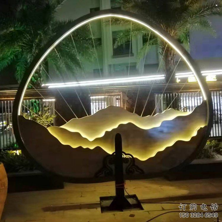景觀假山雕塑，景觀概念，標示假山雕塑工廠
