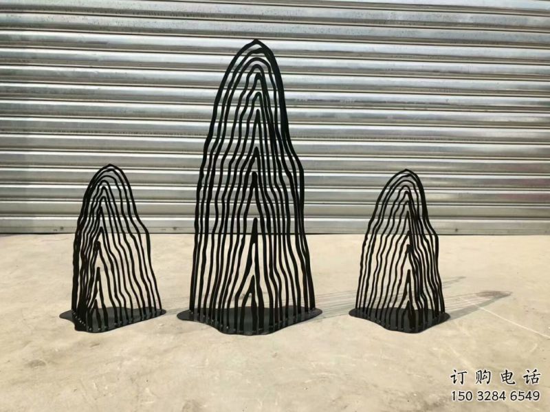 景區(qū)假山雕塑，歐式雕塑，鐵藝材質(zhì)