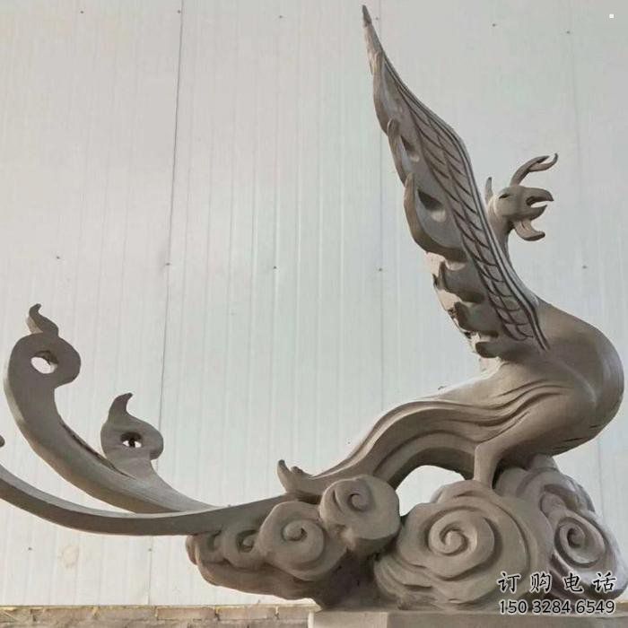 景觀孔雀雕塑制作，標(biāo)識(shí)雕塑，銅孔雀雕塑生產(chǎn)