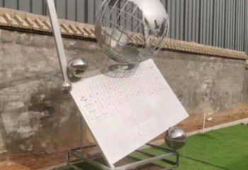 地球儀雕塑工廠，多彩藝術(shù)，景觀筆記本地球儀雕塑制作