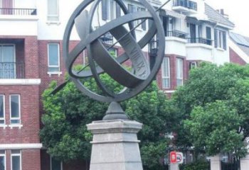 地球儀雕塑預(yù)定，小區(qū)擺件，現(xiàn)代地球儀雕塑精品