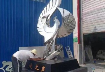 鳳凰雕塑制作廠家，城市雕塑，不銹鋼鳳凰雕塑生產(chǎn)