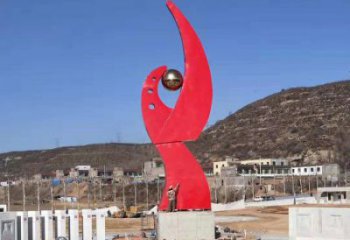 鳳凰雕塑通用，街頭雕塑，幾何抽象鳳凰雕塑標(biāo)準(zhǔn)廠家