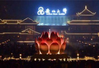蓮花雕塑定做，公園小品，不銹鋼蓮花噴泉雕塑供應(yīng)