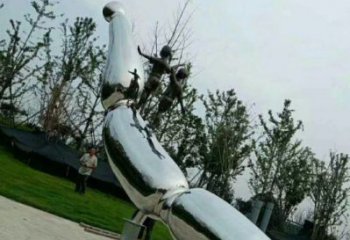 庭院蓮藕雕塑