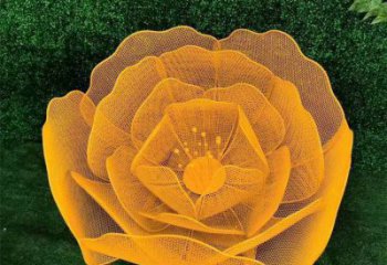 玫瑰花雕塑預(yù)定，鍛造工藝，門口鏤空玫瑰花雕塑指用