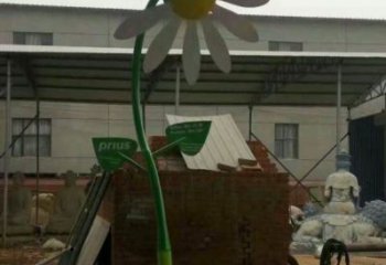 葵花雕塑供需，透雕系列，空間葵花雕塑制造商