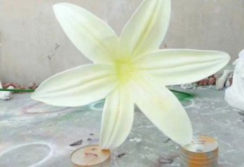 蘭花雕塑承接，鍛造工藝，蘭花花朵雕塑訂做廠家
