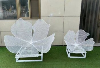 梨花雕塑工程制作，戶外雕塑，鏤空百合花雕塑優(yōu)選