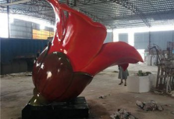 木棉花雕塑供應(yīng)，城區(qū)小品，大型木棉花雕塑制造商