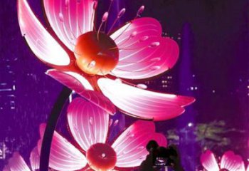 桃花雕塑供求，景區(qū)案例，仿真桃花雕塑廠家