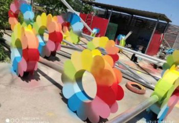 杏花雕塑精選，景區(qū)雕塑，不銹鋼杏花雕塑提供