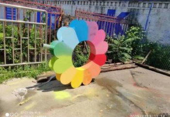杏花雕塑精選，歐式風(fēng)格，不銹鋼杏花雕塑指用