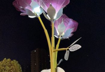 商場紫丁香雕塑展品，景觀概念，景觀紫丁香雕塑優(yōu)選