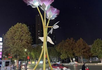 紫丁香雕塑工廠選用，街道標(biāo)識，紫丁香雕塑批發(fā)
