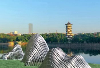 抽象假山雕塑，街道標(biāo)識，環(huán)境景觀假山雕塑生產(chǎn)