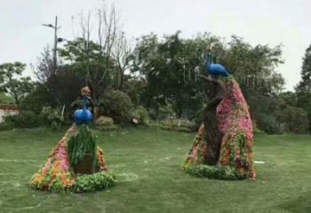 玻璃鋼孔雀
