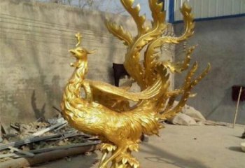 孔雀雕塑廠(chǎng)家，陸地?cái)[件，景觀銅孔雀雕塑預(yù)定