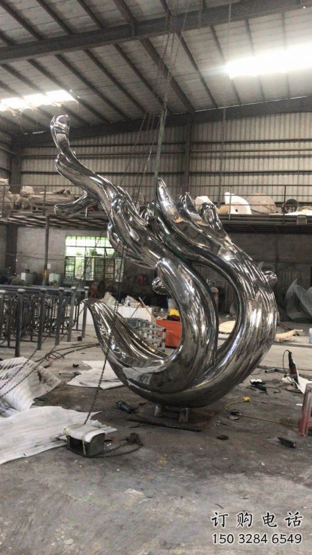 波浪雕塑供給，中式工藝，不銹鋼波浪雕塑精品