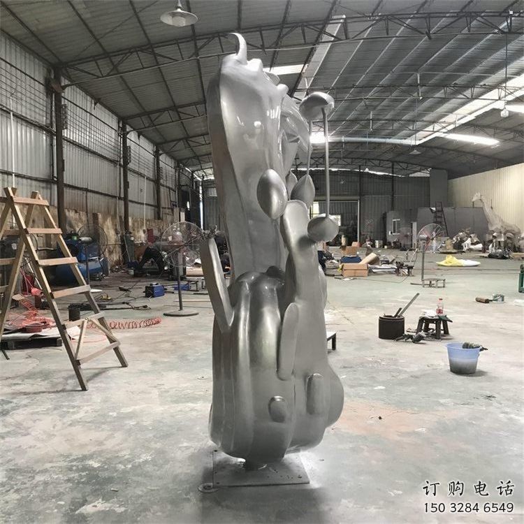 景觀海浪雕塑，水景景觀雕塑，鍛造工藝
