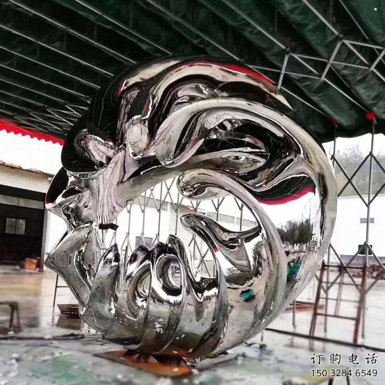 幾何水花雕塑 幾何水花雕塑