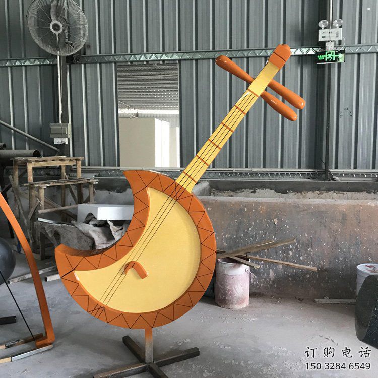 二胡雕塑通用，陸地擺件，不銹鋼二胡雕塑制作優(yōu)選