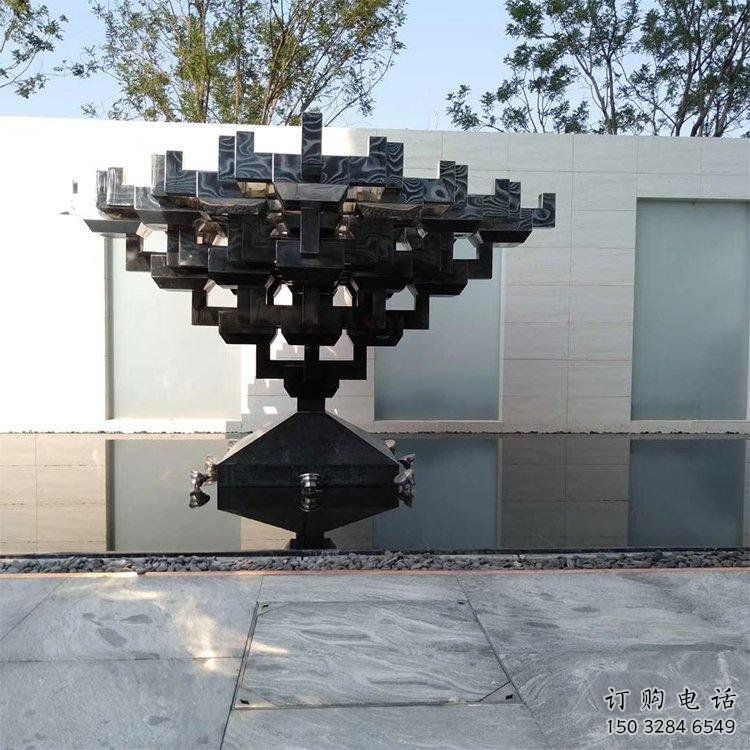 方塊雕塑承接，街景小品，不銹鋼方塊雕塑訂做
