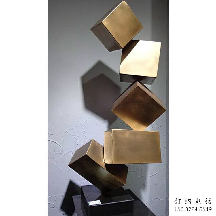 方塊雕塑精選，廣場(chǎng)系列，不銹鋼方塊雕塑公司