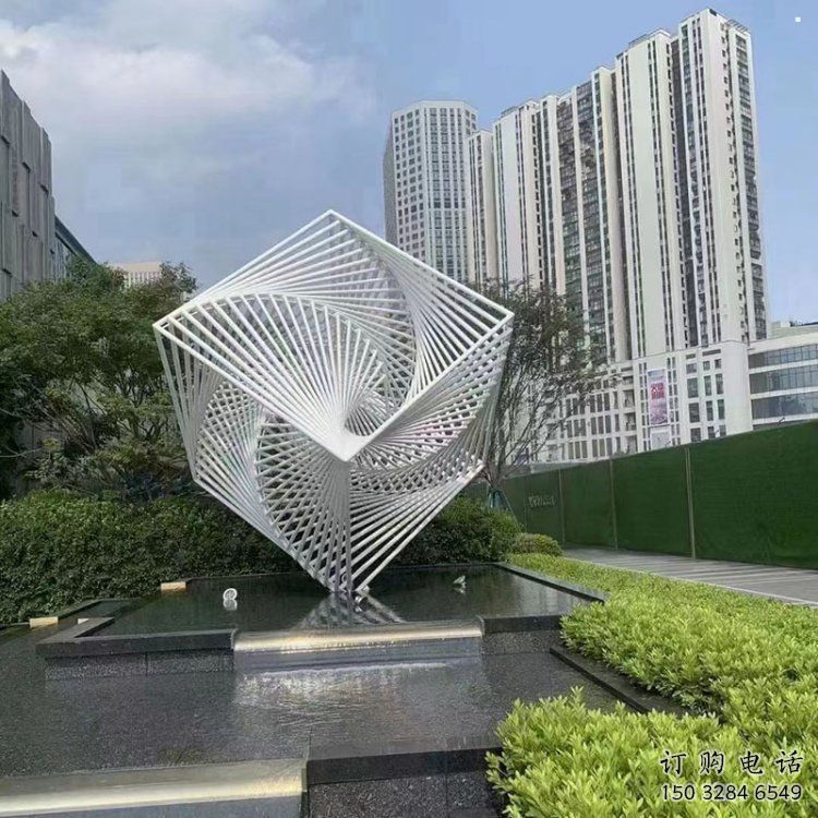 魔方雕塑制作供需，景區(qū)案例，字體魔方雕塑供給