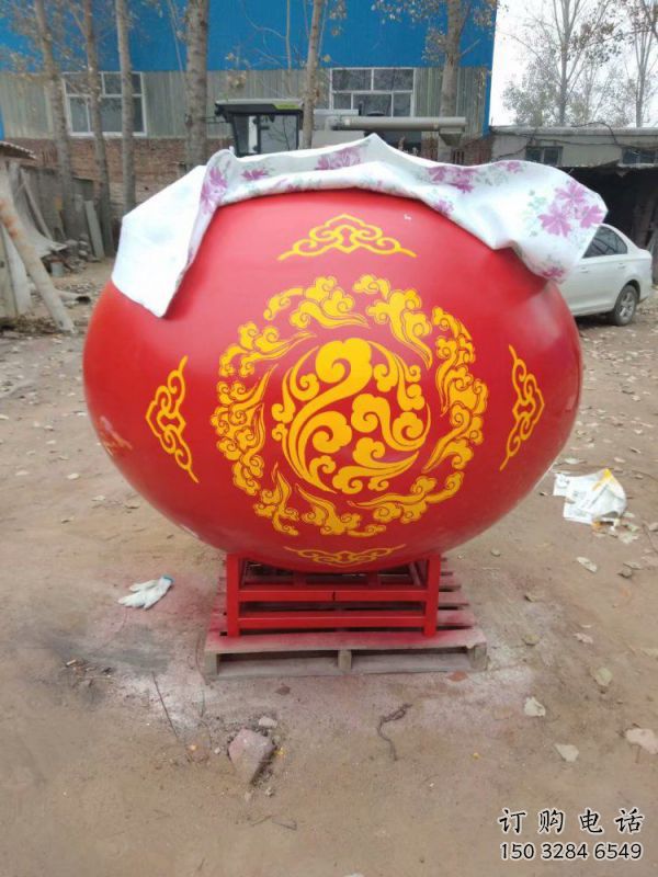 花紋球雕塑生產(chǎn)商，鍛造工藝，不銹鋼花紋球雕塑生產(chǎn)