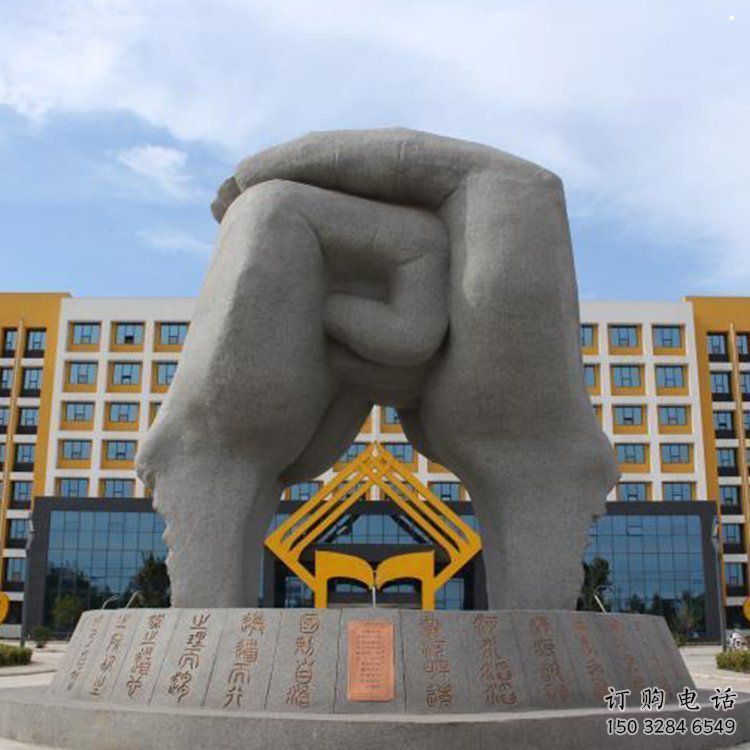 拳頭雕塑訂做特供，室外軟裝，不銹鋼拳頭雕塑供應(yīng)